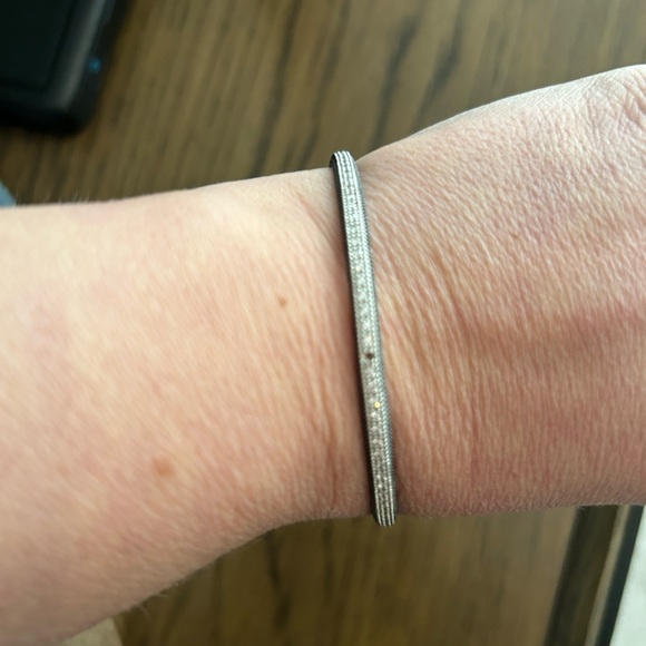 Freida Rothman silver bangle - Picture 2 of 4